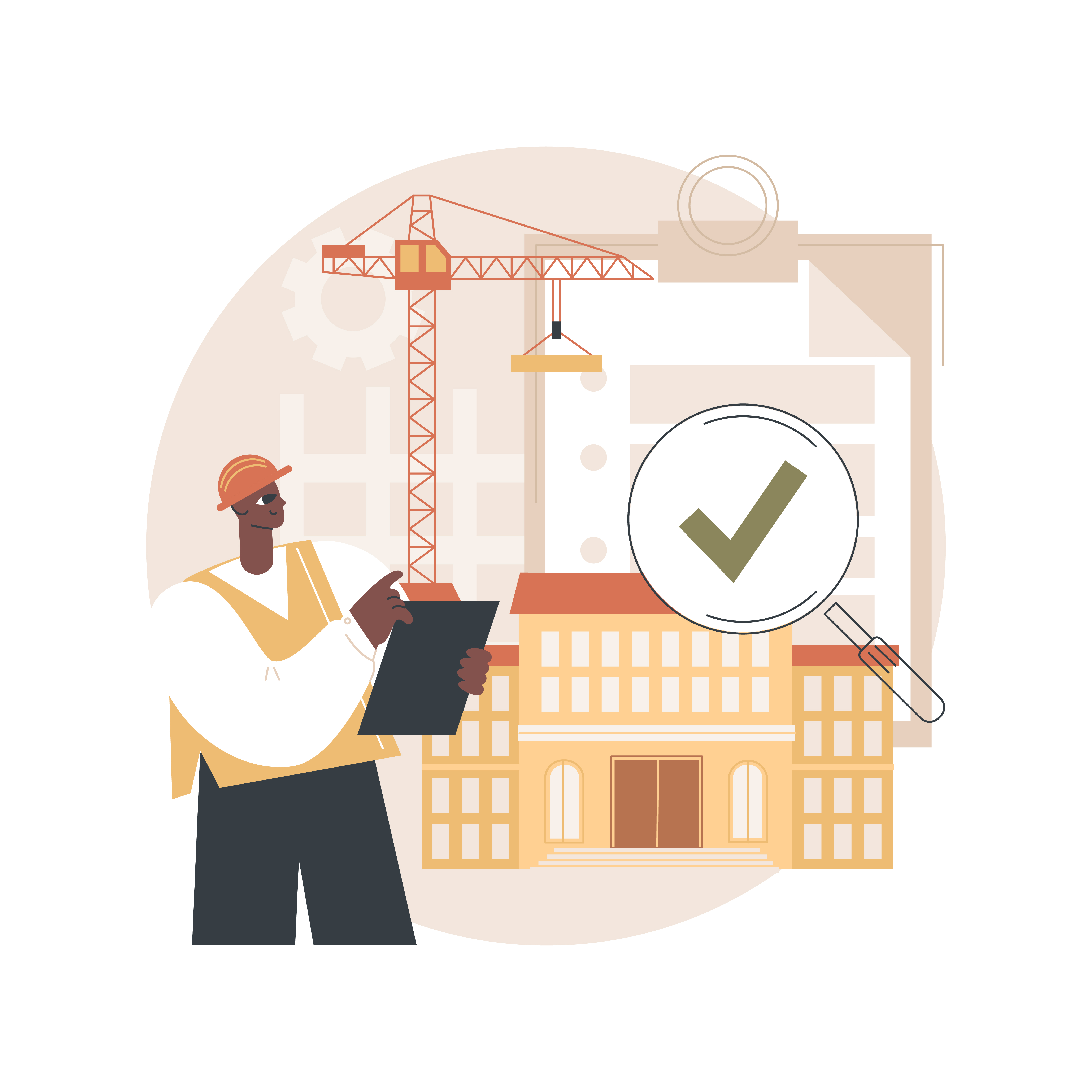 Construction inspection app workflow dashboard